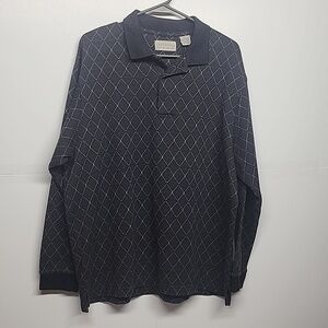 Crossings vintage XL gray, soft & cozy, long sleeve grandpa sweater.